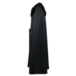 Game Of Thrones Jon Snow Night's Watch Black Coat Suit Costume -cosplay Sales Shop Jon Snow black coat 4