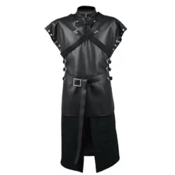 Game Of Thrones Jon Snow Night's Watch Black Coat Suit Costume -cosplay Sales Shop Jon Snow black coat 7