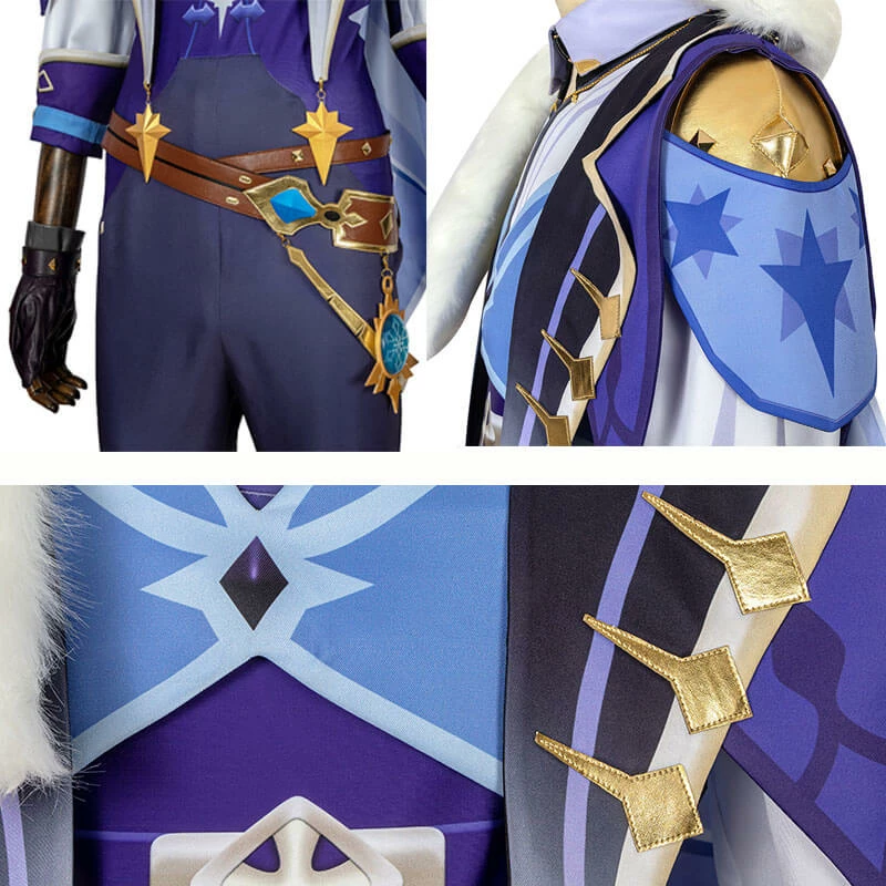 Game Genshin Impact Kaeya Cosplay Costumes Outfit Suit 12 Game Genshin Impact Kaeya Cosplay Costumes Outfit Suit - Image 12