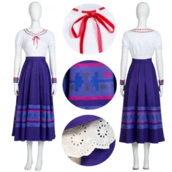 Luisa Encanto Costume Adults Luisa Madrigal Dress Cosplay Costumes For Halloween ACcosplay