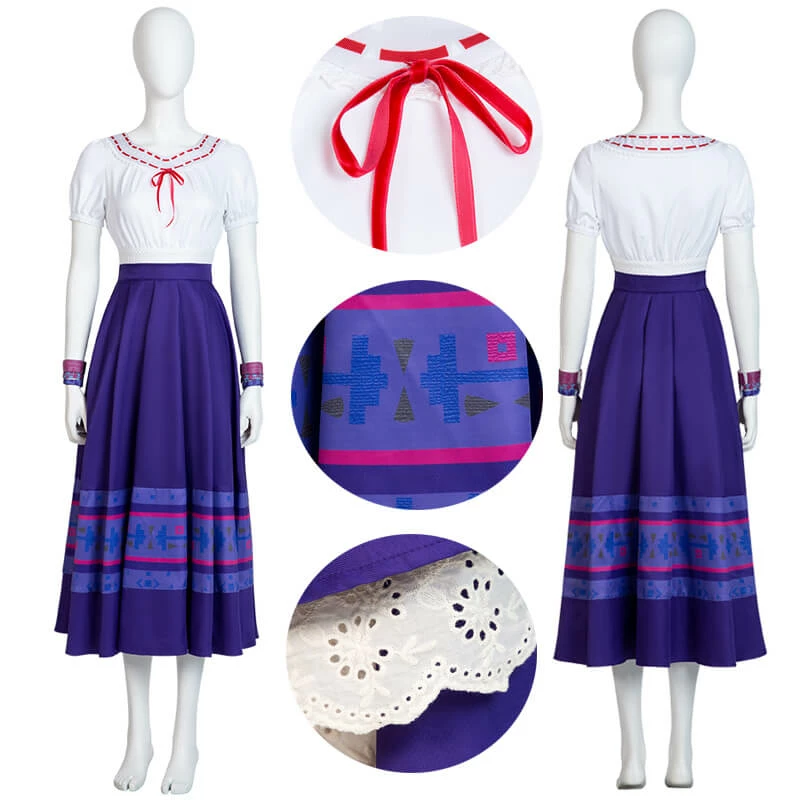 Luisa Encanto Costume Adults Luisa Madrigal Dress Cosplay Costumes For Halloween ACcosplay 1 Luisa Encanto Costume Adults Luisa Madrigal Dress Cosplay Costumes For Halloween ACcosplay
