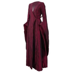 Game Of Thrones Melisandre Red Long Dress Cosplay Costume Women Halloween Outfit -cosplay Sales Shop Melisandre Red dress 1