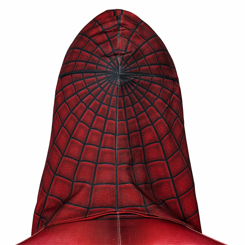 Spider-Man Miles Morales New Crimson Cowl Suit Cosplay Costume Jumpsuit 8 Spider-Man Miles Morales New Crimson Cowl Suit Cosplay Costume Jumpsuit - Image 8