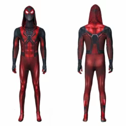 Spider-Man Miles Morales New Crimson Cowl Suit Cosplay Costume Jumpsuit 21 Spider-Man Miles Morales New Crimson Cowl Suit Cosplay Costume Jumpsuit -cosplay Sales Shop Miles Morales New Crimson Cowl Suit 2