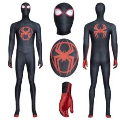 Miles Morales Spider-Man Across The Spider Verse Suit Cosplay Costumes ACcosplay