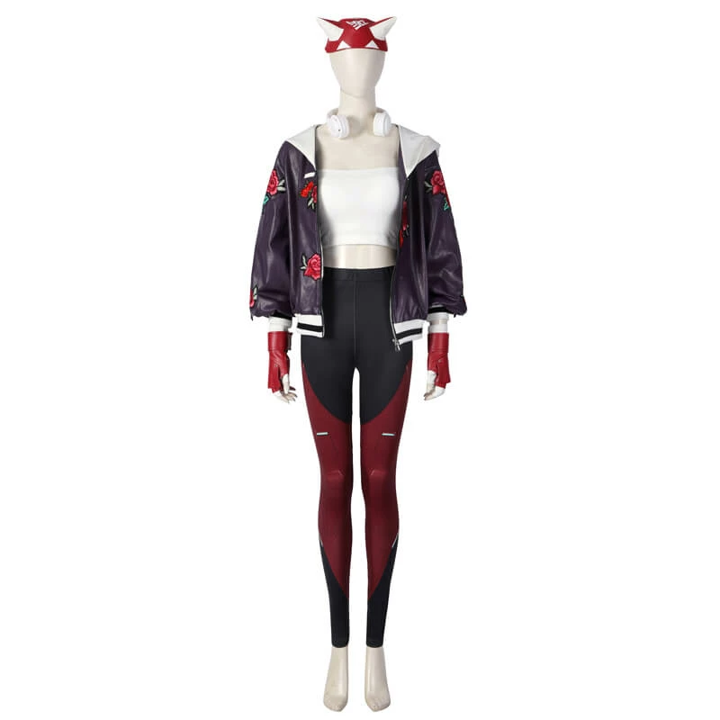 OW 2 Kiriko Costume Overwatch Halloween Cosplay Outfit For Women 2 OW 2 Kiriko Costume Overwatch Halloween Cosplay Outfit For Women - Image 2