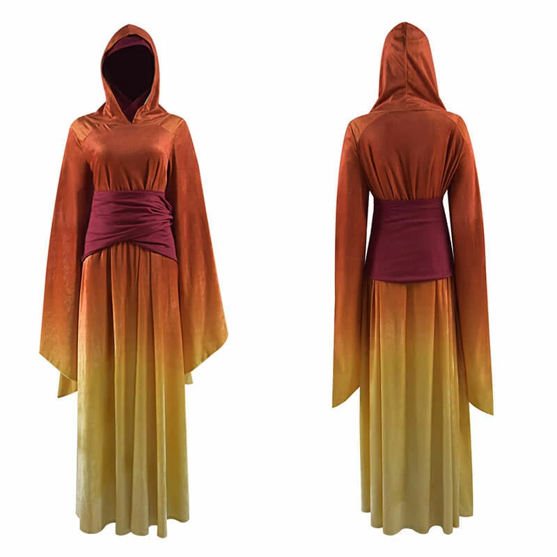 Star Wars The Phantom Menace Queen Padme Amidala Costume Halloween Cosplay Outfit 1 Star Wars The Phantom Menace Queen Padme Amidala Costume Halloween Cosplay Outfit