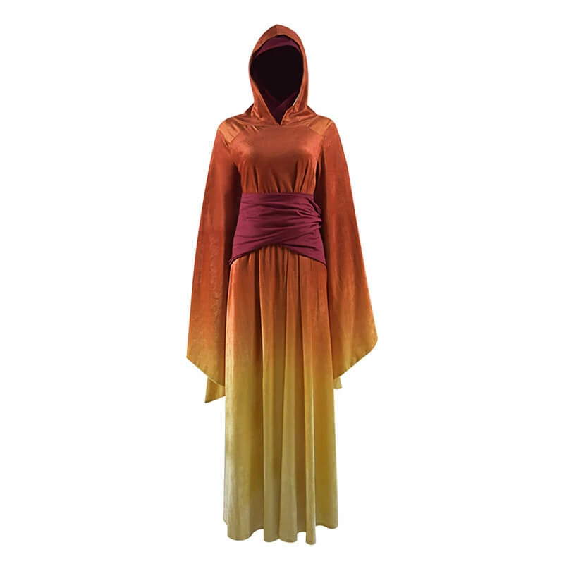 Star Wars The Phantom Menace Queen Padme Amidala Costume Halloween Cosplay Outfit 2 Star Wars The Phantom Menace Queen Padme Amidala Costume Halloween Cosplay Outfit - Image 2