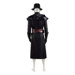 Halloween Plague Doctor Costume Outfit Cosplay Beak Mask Hat -cosplay Sales Shop Plague Doctor Black Death Doctor Costume 12