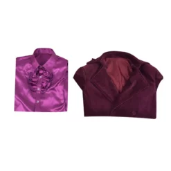 3rd Doctor Planet Of The Daleks Jacket Third Doctor Who Jon Pertwee Cosplay Costumes Suit -cosplay Sales Shop Planet of the Daleks 3rd Doctor Purple Shirt 2 a2ccd2b0 4246 464e 80e2 2cdb7d044e2c