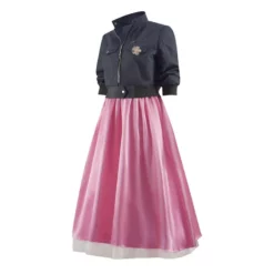 Doctor Who New Earth Rose Tyler Pink Dress And Jacket Cosplay Costumes -cosplay Sales Shop Rose Tyler Pink Dress and Jacket 16