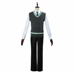 Harry Potter Slytherin School Uniform Robe Cloak Halloween Outfit ACcosplay -cosplay Sales Shop Salazar Slytherin cosplay 15
