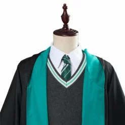 Harry Potter Slytherin School Uniform Robe Cloak Halloween Outfit ACcosplay -cosplay Sales Shop Salazar Slytherin cosplay 16