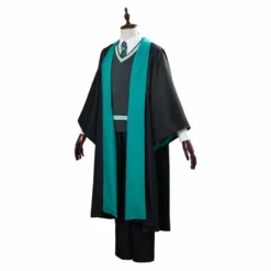 Harry Potter Slytherin School Uniform Robe Cloak Halloween Outfit ACcosplay -cosplay Sales Shop Salazar Slytherin cosplay 19