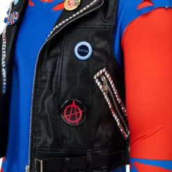 Spider-Punk Suit Spiderman Across The Spider Verse Bodysuit Halloween Costume 2023 ACcosplay -cosplay Sales Shop Spider Punk Suit Spiderman Across The Spider Verse Bodysuit 14