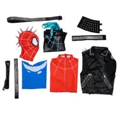Spider-Punk Suit Spiderman Across The Spider Verse Bodysuit Halloween Costume 2023 ACcosplay -cosplay Sales Shop Spider Punk Suit Spiderman Across The Spider Verse Bodysuit 20