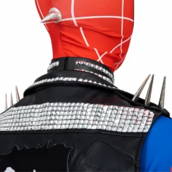 Spider-Punk Suit Spiderman Across The Spider Verse Bodysuit Halloween Costume 2023 ACcosplay -cosplay Sales Shop Spider Punk Suit Spiderman Across The Spider Verse Bodysuit 9