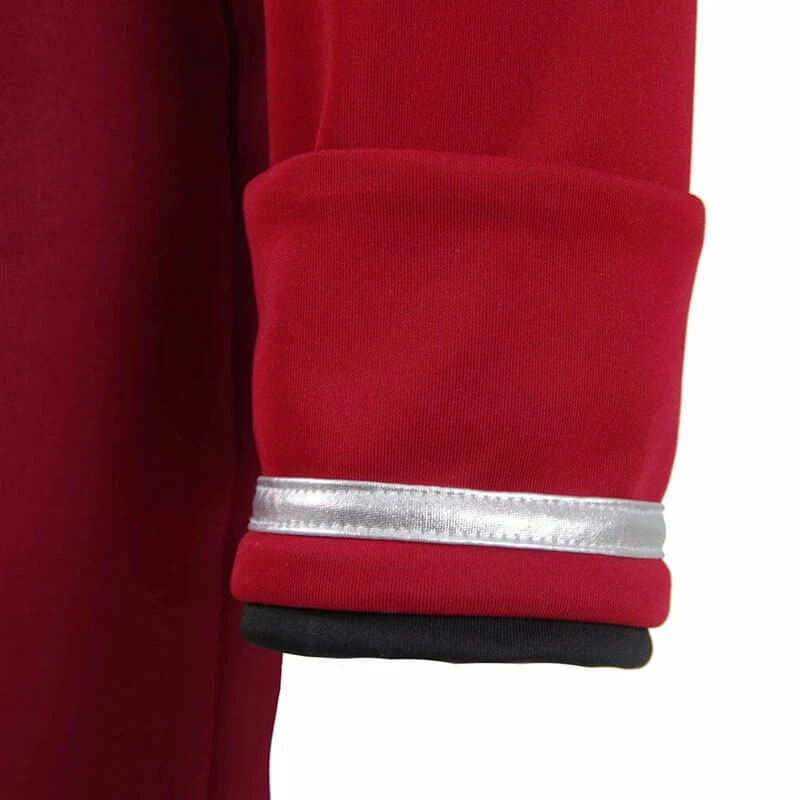 Star Trek Beyond Costume Uhura Engineer Crewman Red Dress Uniform Girls Women 9 Star Trek Beyond Costume Uhura Engineer Crewman Red Dress Uniform Girls Women - Image 9