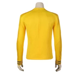 Star Trek Strange New Worlds Yellow Uniform Shirt Captain Christopher Pike Cosplay Costume -cosplay Sales Shop Star Trek Strange New Worlds Yellow Uniform 15