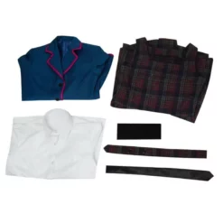 ﻿Adult The Umbrella Academy Blue School Uniform Outfit Cosplay Costume -cosplay Sales Shop The Umbrella Academy Blue School Uniform 3