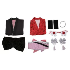 Game Final Fantasy VII FF7 Remake Tifa Lockhart Kimono Cosplay Costume Outfit -cosplay Sales Shop Tifa Lockhart Kimono Cosplay 12