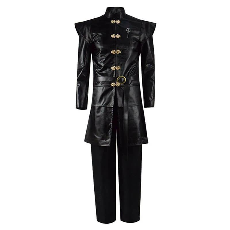 Game Of Thrones Tyrion Lannister Leather Cosplay Costume Men Halloween For Sale 2 Game Of Thrones Tyrion Lannister Leather Cosplay Costume Men Halloween For Sale - Image 2