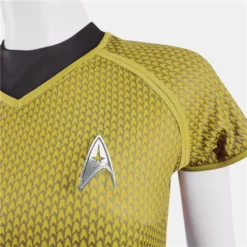 Star Trek Into Darkness Fleet Uhura Yellow Uniform Dress Cosplay Costume 19 Star Trek Into Darkness Fleet Uhura Yellow Uniform Dress Cosplay Costume -cosplay Sales Shop Uhura Yellow Uniform 4