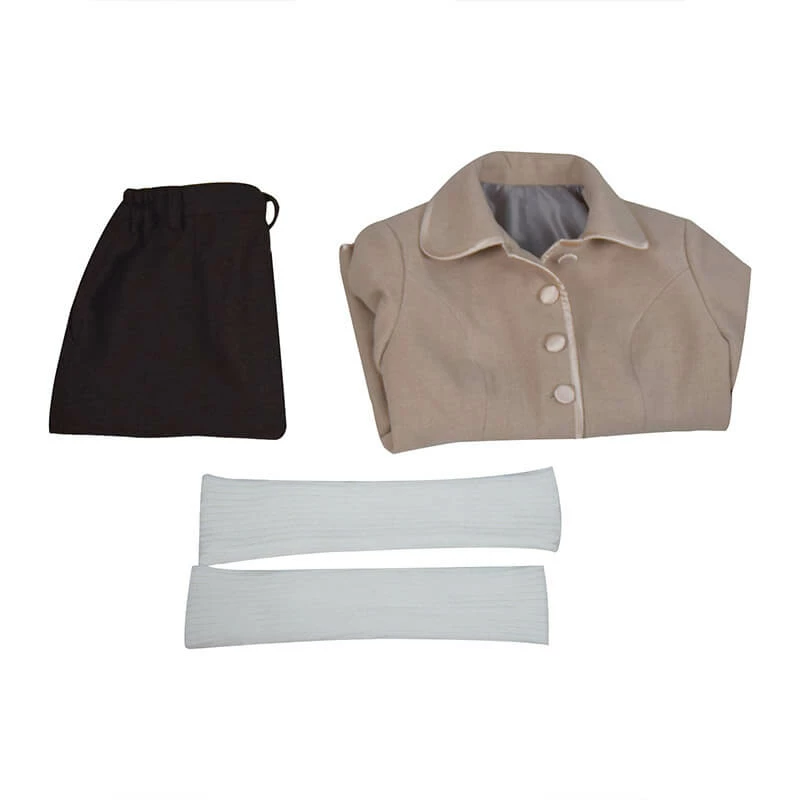 Doctor Who Companion Victoria Waterfield Coat The Abominable Snowman Cosplay Costumes 6 Doctor Who Companion Victoria Waterfield Coat The Abominable Snowman Cosplay Costumes - Image 6