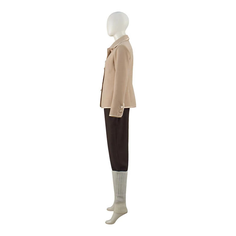 Doctor Who Companion Victoria Waterfield Coat The Abominable Snowman Cosplay Costumes 4 Doctor Who Companion Victoria Waterfield Coat The Abominable Snowman Cosplay Costumes - Image 4