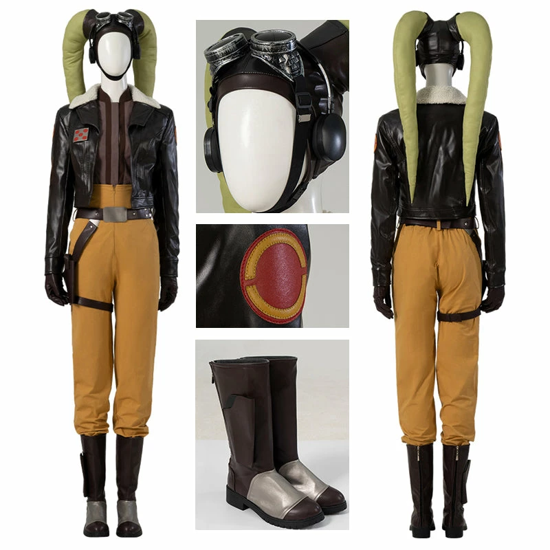 Ahsoka 2023 Hera Syndulla Cosplay Costume Star Wars Halloween Carnival For Women 1 Ahsoka 2023 Hera Syndulla Cosplay Costume Star Wars Halloween Carnival For Women