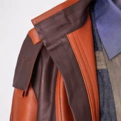 Star Wars Black Series Andor Cassian Cosplay Costume Brown Leather Jacket Uniform Halloween Outfit -cosplay Sales Shop andor cassian costume 9