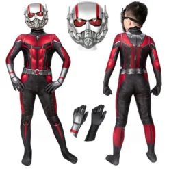 2023 Kids Ant-Man 3 Bodysuit Costumes Ant-Man And The Wasp Quantumania Halloween Cosplay Bodysuit