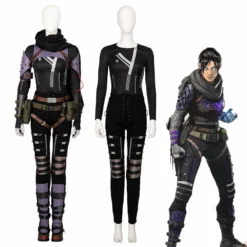 Wraith Apex Legends Cosplay Costume Wraith Renee Blasey Outfit Female Gameplay Battle Suit