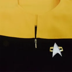 Star Trek Voyager Star Fleet Cosplay B'Elanna Torres Costume Yellow Jacket Uniform -cosplay Sales Shop belanna torres uniform 14