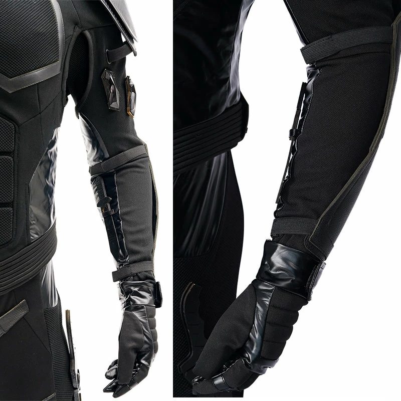2023 The Boys Season 4 Black Noir Cosplay Costume Superhero Black Jumpsuit Bodysuit 16 2023 The Boys Season 4 Black Noir Cosplay Costume Superhero Black Jumpsuit Bodysuit - Image 16