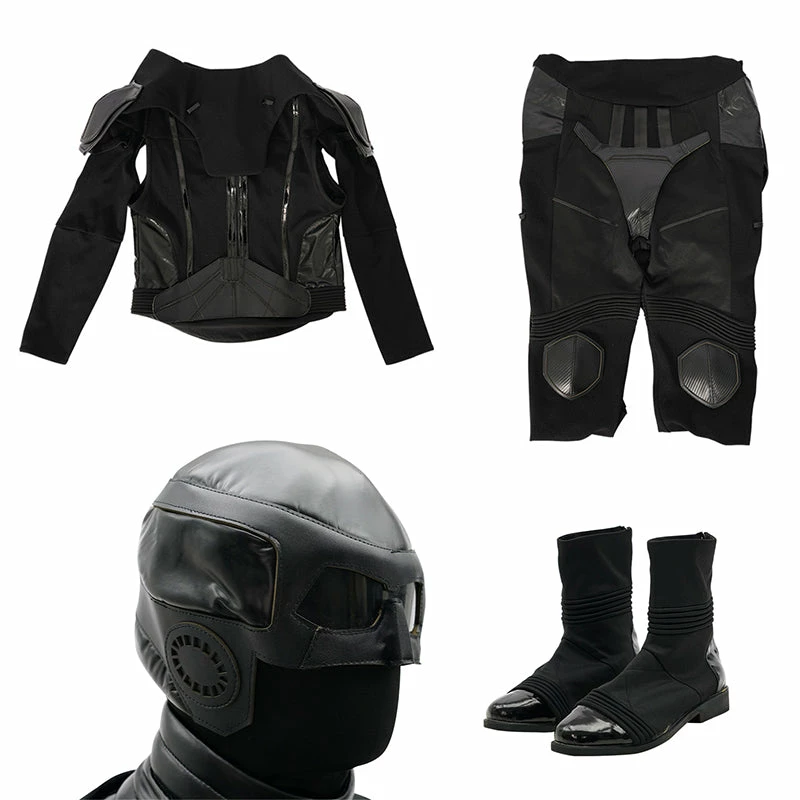 2023 The Boys Season 4 Black Noir Cosplay Costume Superhero Black Jumpsuit Bodysuit 8 2023 The Boys Season 4 Black Noir Cosplay Costume Superhero Black Jumpsuit Bodysuit - Image 8