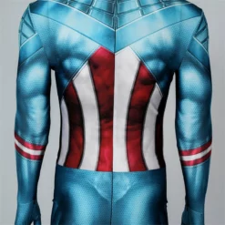 Miles Morales Captain America Spider-Man Cosplay Costume Superhero Spidey Jumpsuit 27 Miles Morales Captain America Spider-Man Cosplay Costume Superhero Spidey Jumpsuit -cosplay Sales Shop captain america spider man suit 12