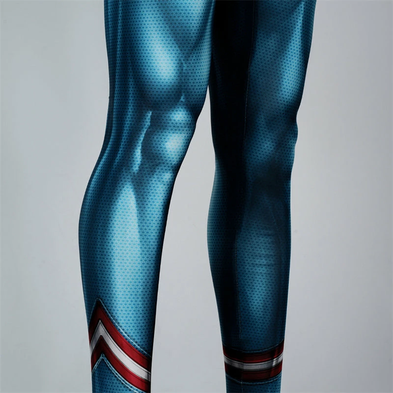 Miles Morales Captain America Spider-Man Cosplay Costume Superhero Spidey Jumpsuit 15 Miles Morales Captain America Spider-Man Cosplay Costume Superhero Spidey Jumpsuit - Image 15