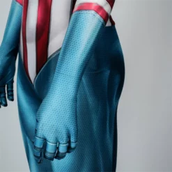 Miles Morales Captain America Spider-Man Cosplay Costume Superhero Spidey Jumpsuit 26 Miles Morales Captain America Spider-Man Cosplay Costume Superhero Spidey Jumpsuit -cosplay Sales Shop captain america spider man suit 9