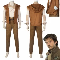 Star Wars Cassian Jeron Andor Cosplay Costume Andor Season 1 Shirt Jacket Halloween Outift