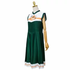 Stranger Things Season 4 Hawkins High School Chrissy Cheerleader Cosplay Costume Green Dress Coat Uniform -cosplay Sales Shop chrissy cunningham costume 2