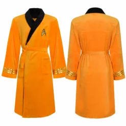 Star Trek Christopher Pike Cosplay Costume Yellow Bathrobe ACcosplay
