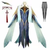 Genshin Impact Cloud Retainer Cosplay Costume Lantern Rite NPC Dress Halloween Party Suit