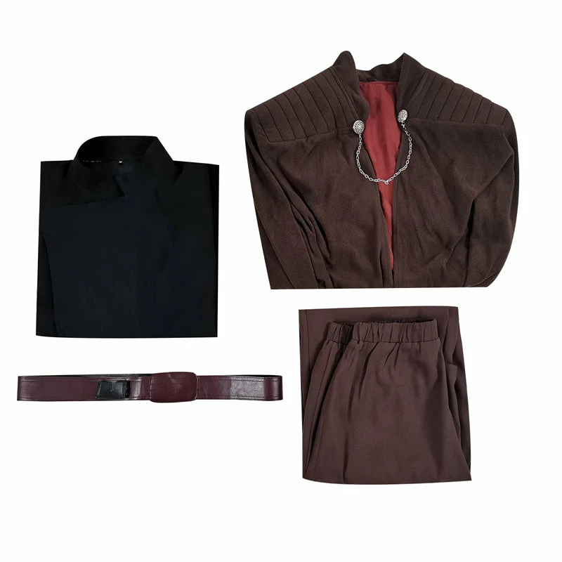 Star Wars Jedi Master Count Dooku Cosplay Costume Cape Outfit Halloween Party Suit 10 Star Wars Jedi Master Count Dooku Cosplay Costume Cape Outfit Halloween Party Suit - Image 10