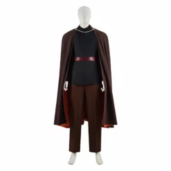 Star Wars Count Dooku Cosplay Costume Brown Cape Outfit Full Set Halloween Suit -cosplay Sales Shop count dooku costume 3