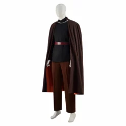 Star Wars Count Dooku Cosplay Costume Brown Cape Outfit Full Set Halloween Suit -cosplay Sales Shop count dooku costume 4