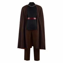 Star Wars Count Dooku Cosplay Costume Brown Cape Outfit Full Set Halloween Suit -cosplay Sales Shop count dooku costume 6