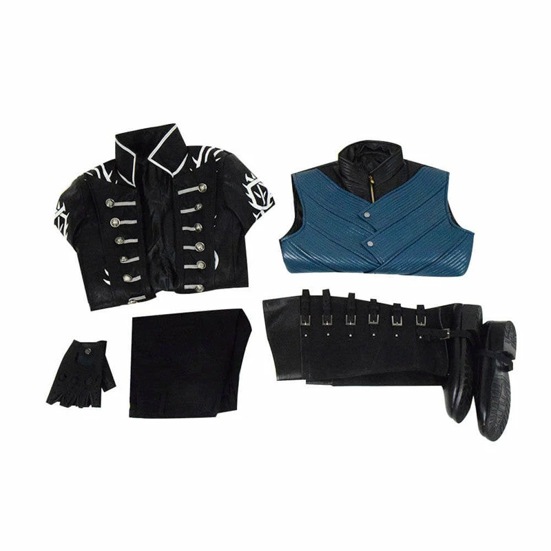 ACcosplay Devil May Cry 5 DMC 5 Vergil Cosplay Outfit Game Costume 5 ACcosplay Devil May Cry 5 DMC 5 Vergil Cosplay Outfit Game Costume - Image 5