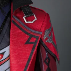 Genshin Impact Diluc Cosplay Costume Game Diluc Red Dead Of Night Skin Uniform Suit -cosplay Sales Shop diluc red dead of night cosplay 10