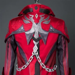 Genshin Impact Diluc Cosplay Costume Game Diluc Red Dead Of Night Skin Uniform Suit -cosplay Sales Shop diluc red dead of night cosplay 18